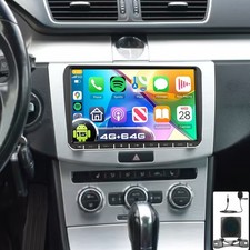 4+64GB Carplay per VW Passat 2006-2010 2DIN Android 15 autoradio GPS WIFI fotocamera