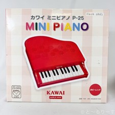 Kawai P-25 Mini Piano, 25 Keys, Poppy Red japan