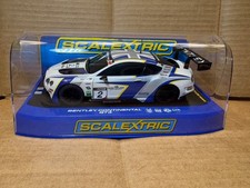 Scalextric Slot Car 1/32 C3515 Bentley Continental GT3 2 NOS New in box