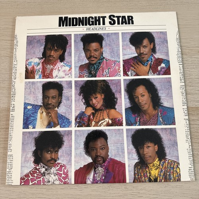 #ad #ad MIDNIGHT STAR HEADLINES SYNTH FUNK ELECTRO SOUL SOLAR LABEL VINYL RECORD $10.00