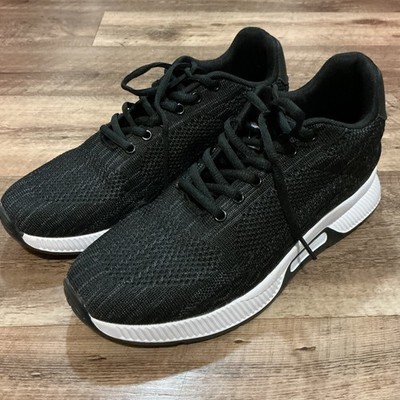 Conzuri V2 Cloud Runners Men's Size 10 Black Knit Height Boost Athletic Shoes