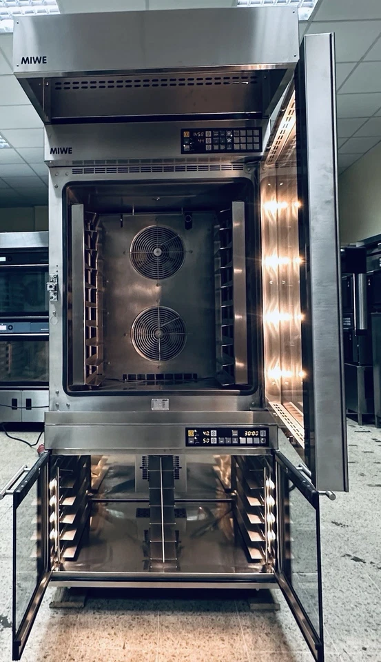 Miwe Econo Backofen 10.0604 Bj.2017 mit Gärschrank (Bj.2013) und Abzughaube - Bild 2 von 4