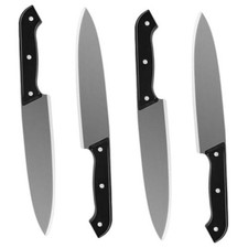 2Pcs Halloween Knife Prop, Plastic Fake Knife for Costume 4pcs