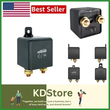 250A 12V Heavy Duty SPST Quad Pin Power Relay, High Current Automotive