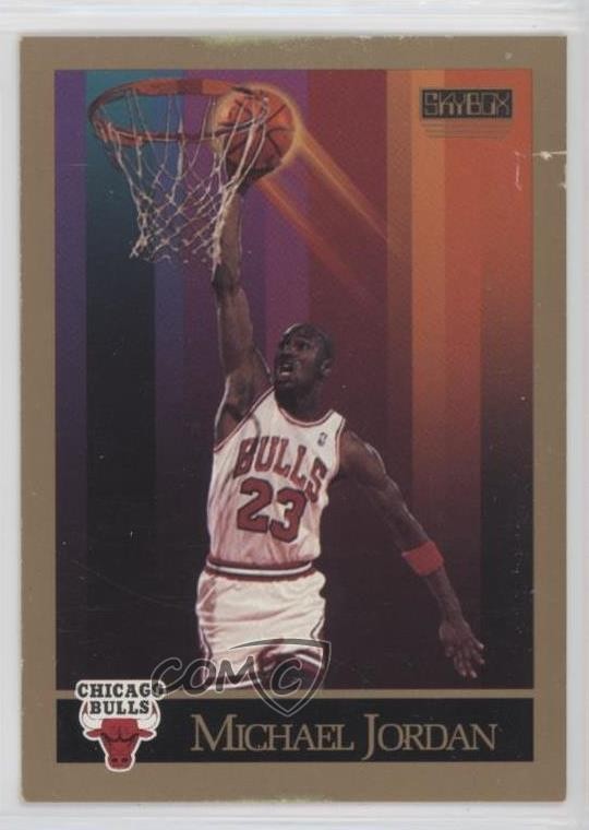 1990-91 Skybox Michael Jordan #41 HOF 0c4