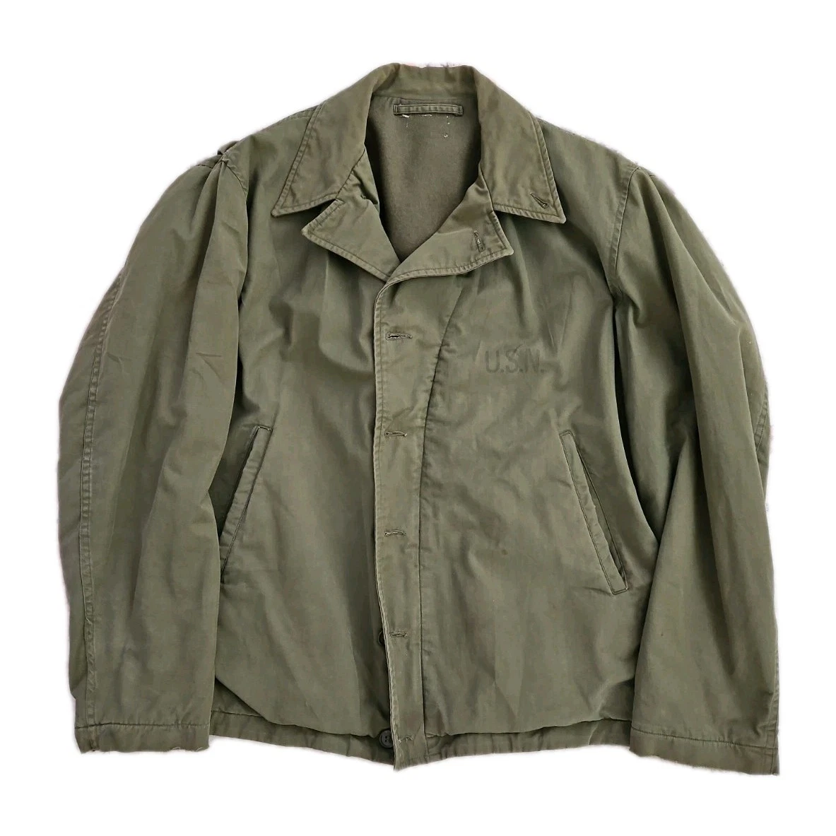 Usn Deck Jacket In Original Ww2 Collectible Us Uniforms for sale