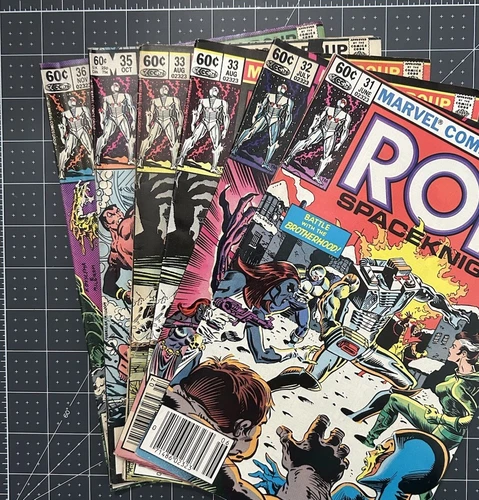 ROM Spaceknight Marvel Comics 31 32 33 33 35 36 🔥