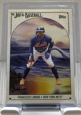 2023 Topps X Bob Ross The Joy of Baseball - Francisco Lindor #61