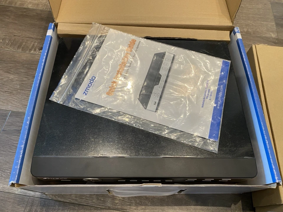 ZMODO DVR ZMD-DD-SBN8 + 4 Bullet Cameras Security System New (Open Box) - Image 4 of 4