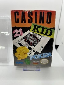 Casino Kid (Nintendo Entertainment System NES, 1989) NES CIB Complete In Box