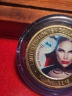 Las Vegas Silverstrike Blue Halloween 2025 Vampire $10 Token Coin Anne Rice  — photo 3