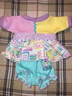 Vintage Cabbage Patch Kids/Doll Clothes Dress & Bloomers (109)