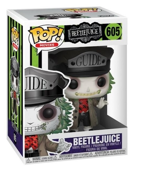 Gadget - Beetlejuice: Funko Pop! Movies - Beetlejuice (With Hat) (Vinyl Figure 6-image
