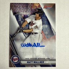 2019 Bowmans Best Matt Wallner ROOKIE Auto S2