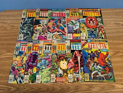 Eternals #1 2 3 4 5 6 7 8 9 10 + Annual | Jack Kirby | Marvel Comics 1976 8