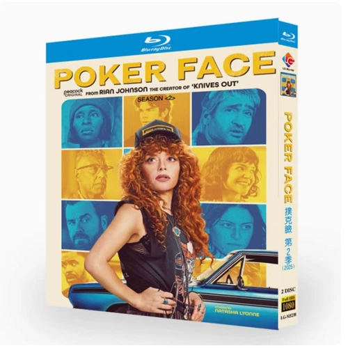 Poker Face Season 2 (2025)BD 2-Disc All Region New Box Set