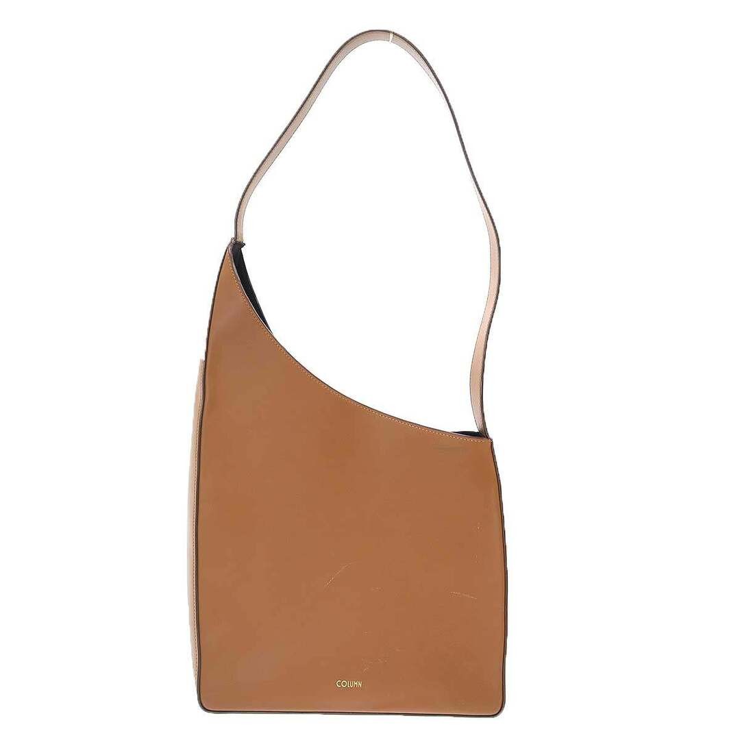 Column Arch Shoulder Bag Brown Used MESC-0
