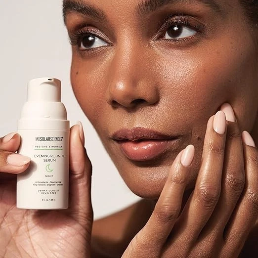 Suero de retinol nocturno MDSolarSciences | Ligero e hidratante 30 ml Foto 3 de 3