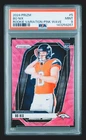 2024 Panini Prizm - Rookie Bo Nix #309 Pink Wave Prizm (RC) PSA 9