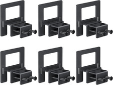 6 PCS Anti Slip Mattress Slide Stopper Grippers, Heavy Duty Metal Bed Frame Hold