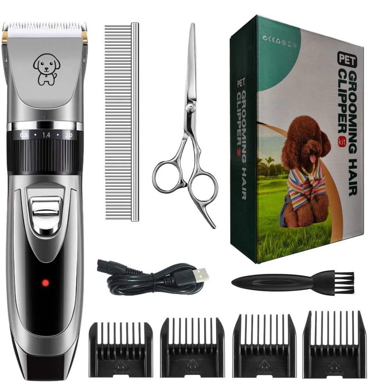 Dog Clippers Cordless Razors for Dogs Dog Hair Trimmers Pet Grooming