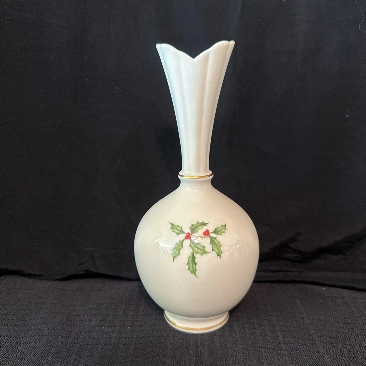 lenox christmas vase products for sale | eBay
