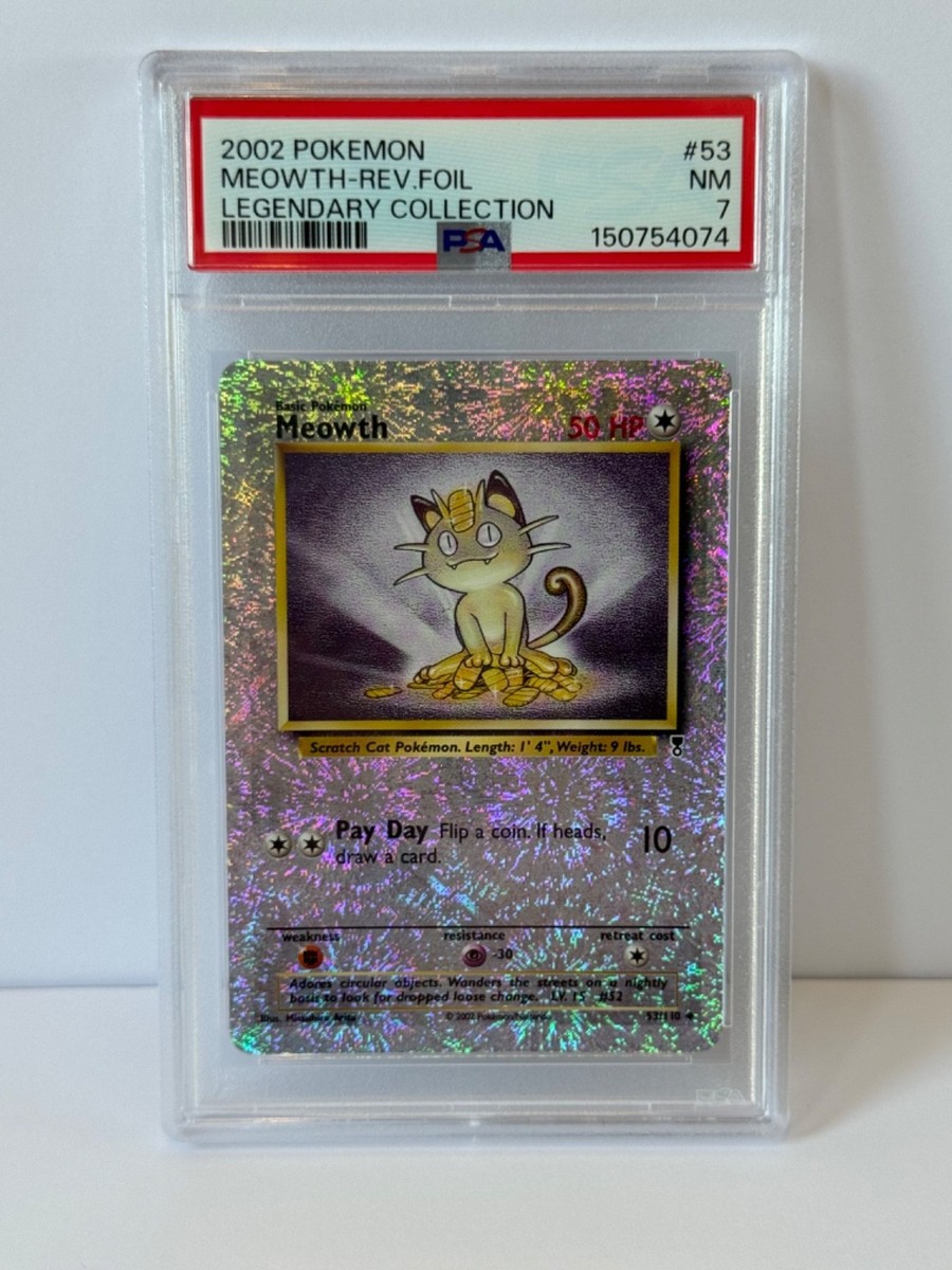 Meowth 53/110 Legendary Collection Reverse Holo for sale online | eBay