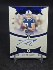 2020 Panini Flawless - Rookie Gems Signatures Jacob Eason #RGS-JEA Sapphire /15 