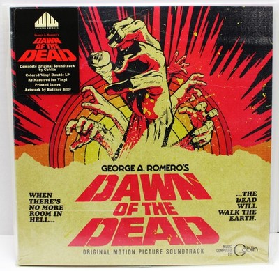 Dawn of the Dead OST George Romero Blue/Green vinyl LP Waxwork Records