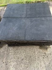 Playground Rubber Gym Floor Tiles Heavy Duty Crumb Mat Non-Slip 1x1 m x 63mm 12