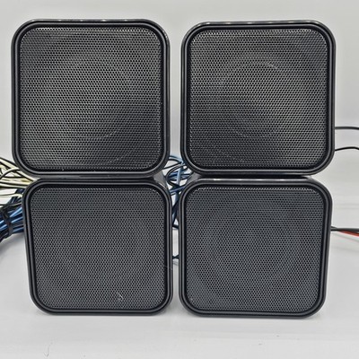OEM RCA RTD325W Surround Speaker Set 4pc Replacement w/Wiring Used Tested Works