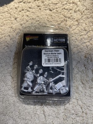 Warlord Games Bolt Action German Heer Medium Mortar Team (Winter)