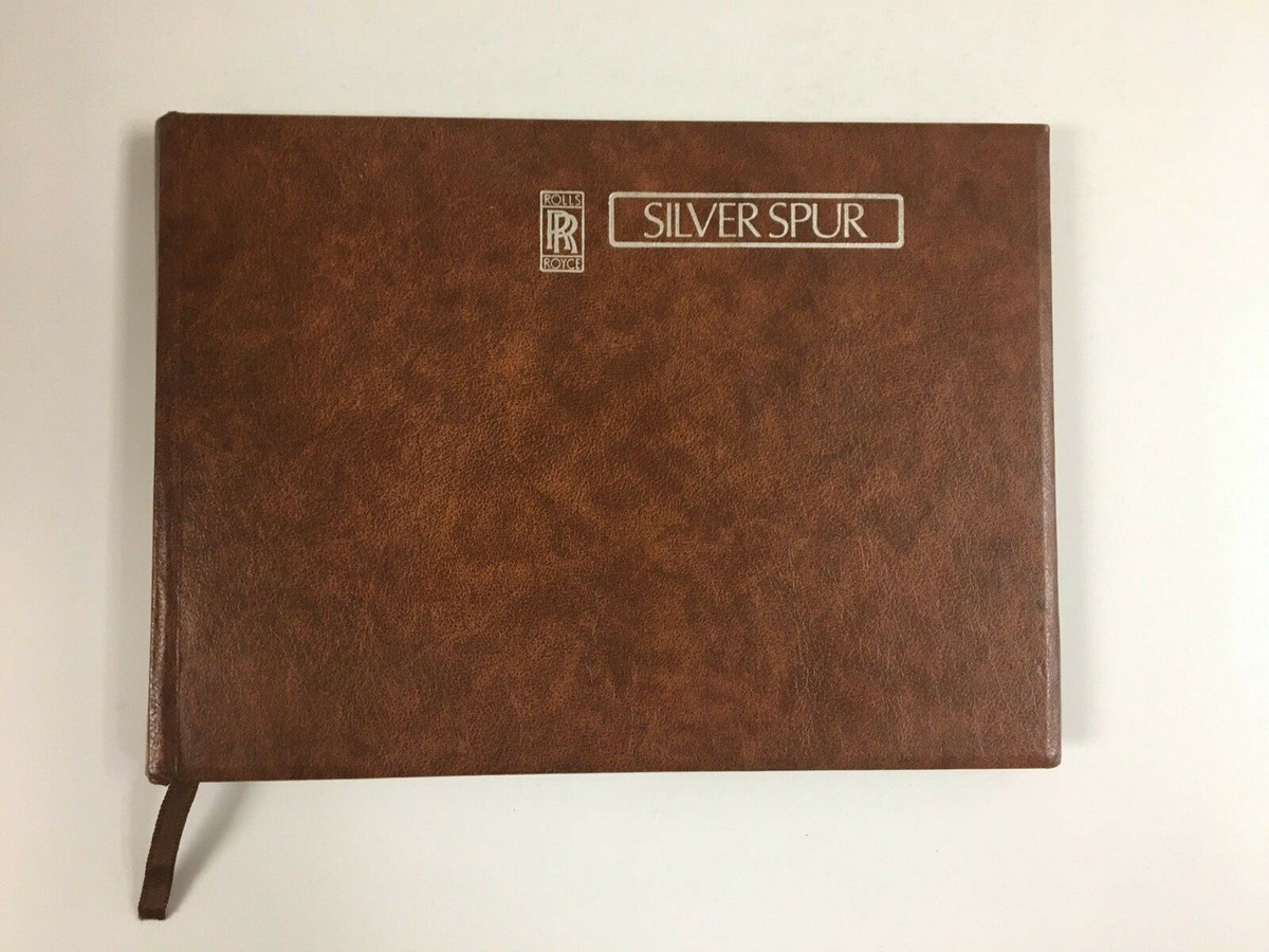 Rolls Royce Silver Spur Owners Handbook / Manual | eBay