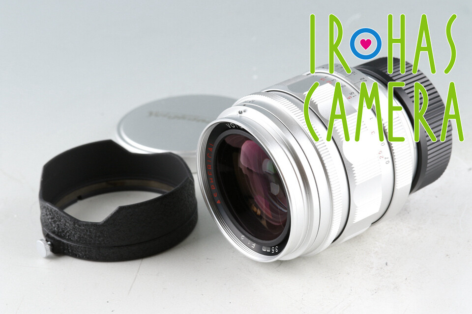 Voigtlander Nokton VM 35mm F/1.2 ASPHERICAL - Silver Lens Voigtlander Nokton VM 35mm F/1.2 ASPHERICAL - Silver Lens