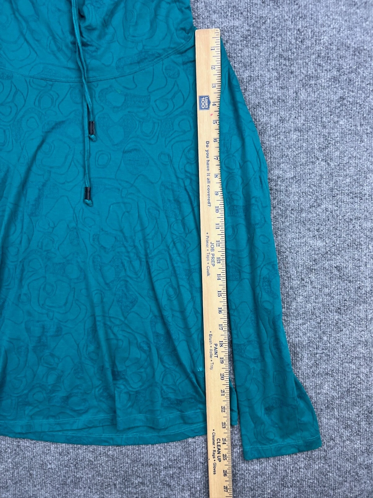 lole pullover funnel cowl neck drawstring long sleeve 