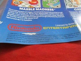 California Games Milton Bradley Nintendo NES Foldable Promo Poster Insert ONLY L