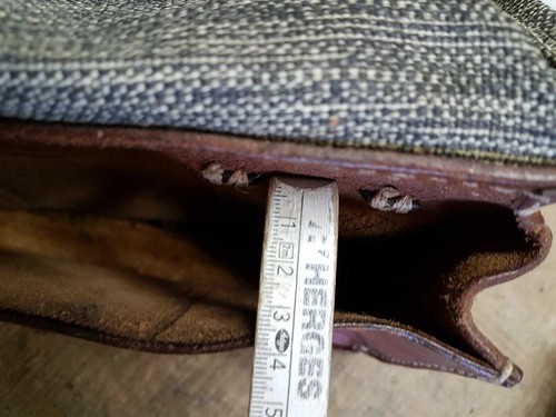 ¡Bolsa original del ejército suizo bolsa para tarjetas! 1943 - Imagen 10 de 10