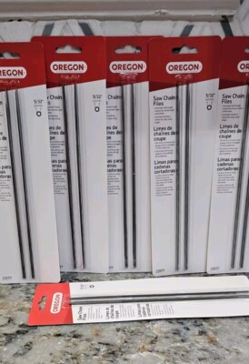 12pk Oregon Double-Cut Chainsaw Files - 5/32in. 6x2-Pk. Model Number 23577