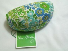 Vera Bradley ENGLISH MEADOW Clamshell HARD Eye EYEGLASSES SUNGLASSES CASE, NWT