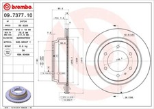 BREMBO BREMSSCHEIBEN Ø313mm + BREMSBELÄGE VORNE & HINTEN FÜR OPEL FRONTERA B 