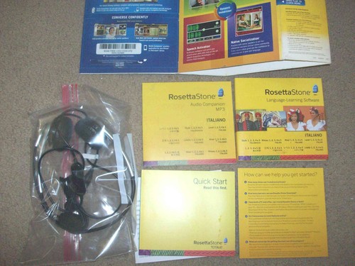 Rosetta Stone 31604 Italiano Italian version 4.5 Level 1,2,3,4,5 in retail box - Picture 3 of 6