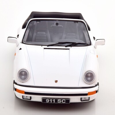 1983 PORSCHE 911 SC CARRERA CABRIOLET WHITE by KK SCALE MODELS