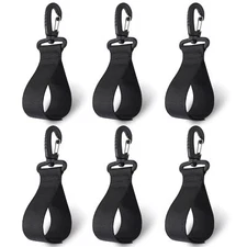 6 Pack Kayak Paddle Holder Paddle Clip for Kayaking Paddle Board Cup Holder