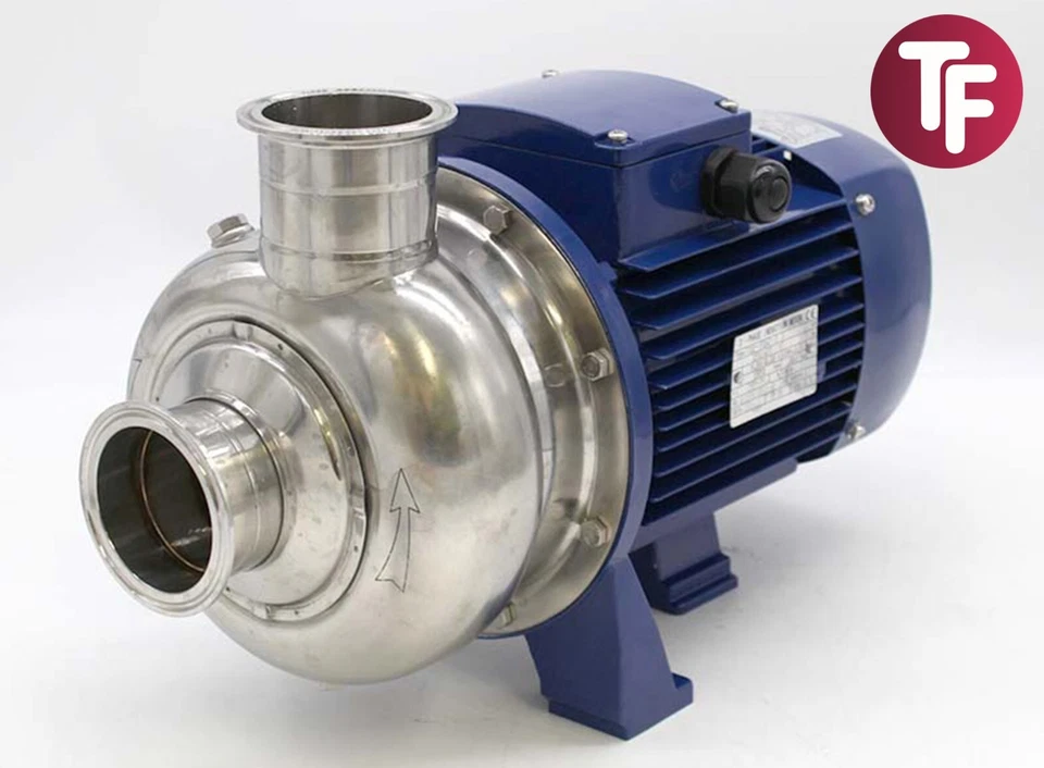 Enviroflex EFO-200-TC 2 1/2" Tri-Clamp Centrifugal Impeller Brewery Pump 400v - Image 4 of 4