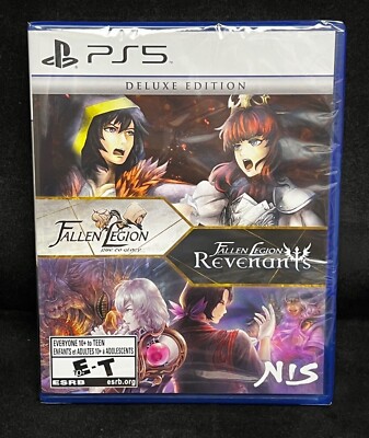 Fallen Legion Rise of Glory / Revenants (Deluxe Ed.) (PS5 / PlayStation 5) NEW