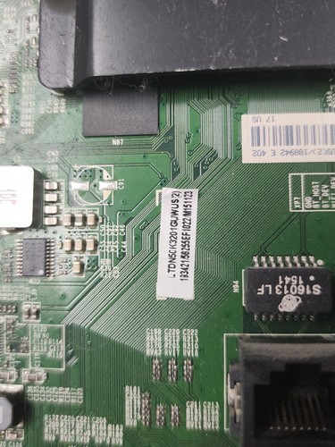 Hisense 50H7GB1 Main Board LTDN50K3201GUWUS - Picture 3 of 3