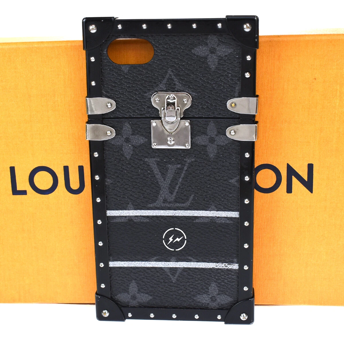 Louis Vuitton Monogram Eclipse Eye-Trunk iPhone 7 Plus Case