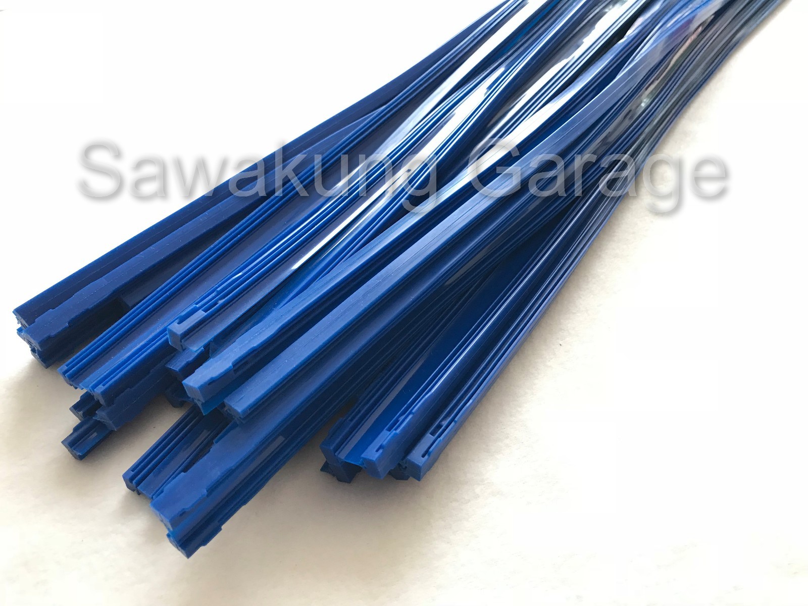 2Pcs [8MM] Superior Quality Silicone Wiper Blade Refill Blue Color eBay