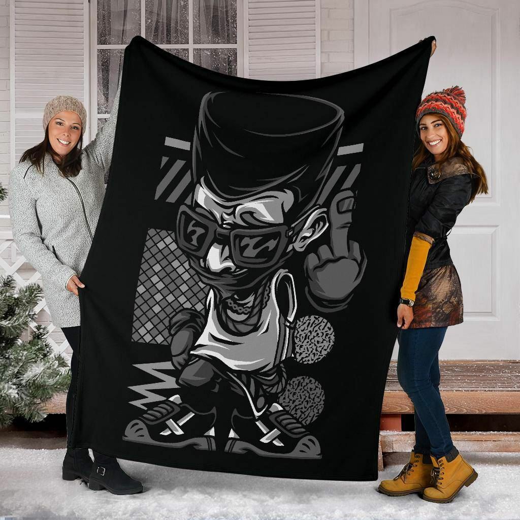 Rap Hip Hop Legend Art Cartoon Premium Blanket Cena, bezpłatna wysyłka