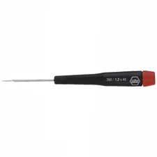 Wiha 96012 Slotted Screwdriver with Precision Handle, 1.2 x 40mm